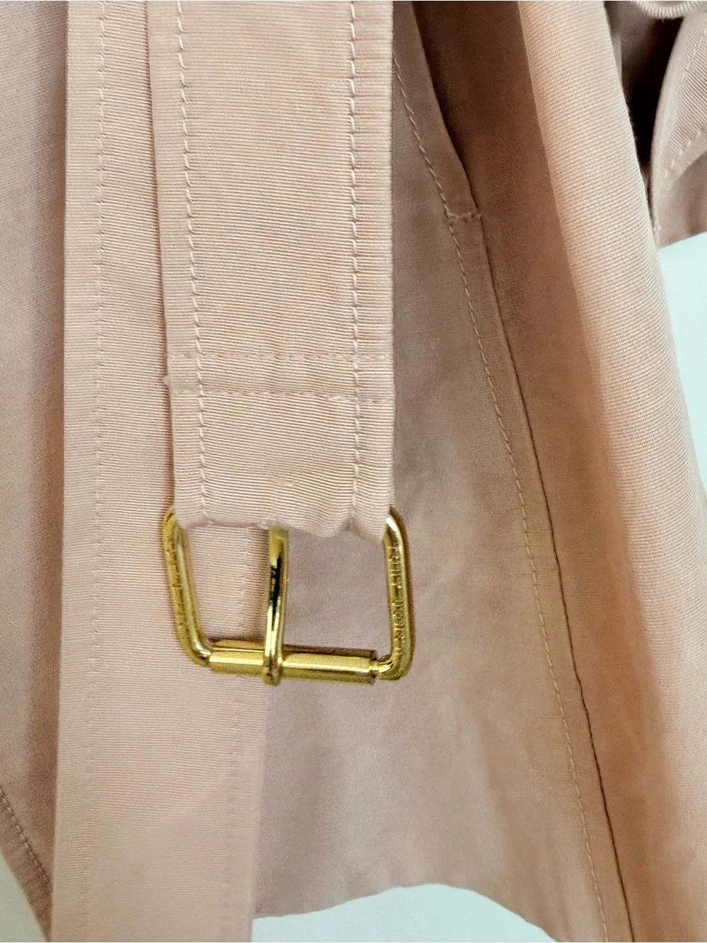 Tory Burch Blush Trench Coat with Belt
